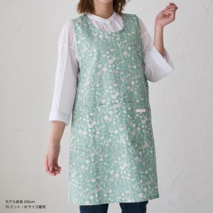 M〜3Lサイズボタニカル柄エプロン エプロン ...の詳細画像5