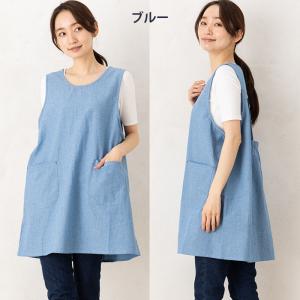 エプロン おしゃれ かぶるだけ かぶり 薄い ...の詳細画像5