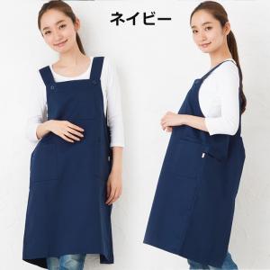エプロン 撥水 加工 シンプル ワーク エプロ...の詳細画像3