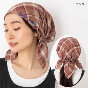 刺繍入り チェック ランチキャップ 男女兼用 ...の詳細画像5