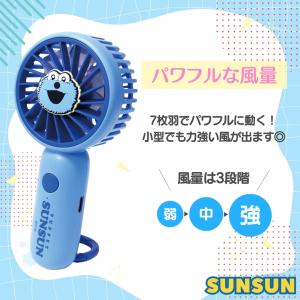 キャラクター ハンディファン パペット スンス...の詳細画像3