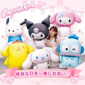 サンリオ ダイカット バルーン パーティグッズ...の詳細画像1