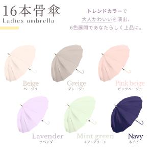 中谷 16本骨 無地 シンプル ワンタッチ式 ...の詳細画像2