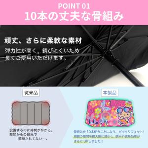 キャラクター サンリオ サンシェード 傘型 車...の詳細画像1