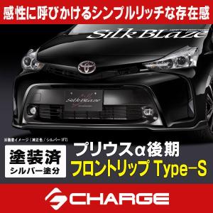 ケースペック 40系 プリウスα 後期 フロントリップスポイラー Type-S