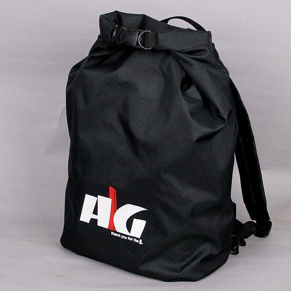 AG防水リュックサック　シートバッグ　バックパック　アウトドアー 黒　新製品　完全防水 防災