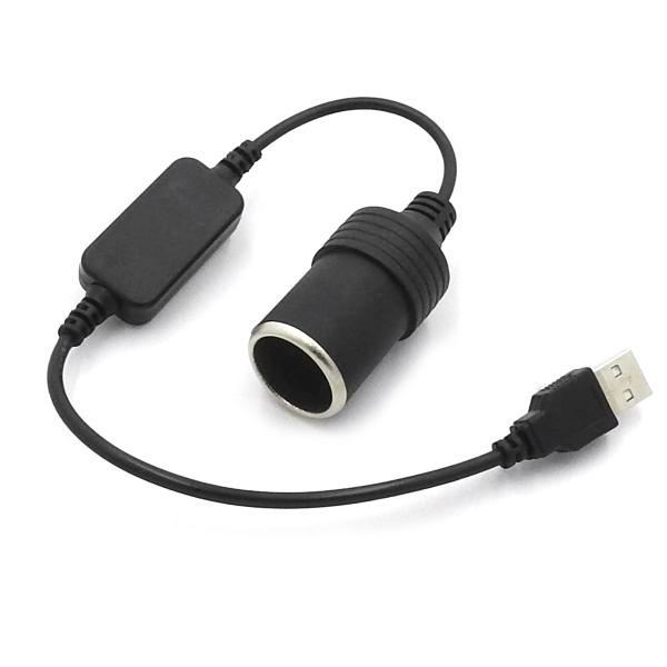 [DC-USB] シガーアダプター USB 5Vポートをシガーソケット12Vに変換するアダプター シ...