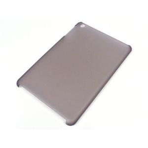 iPad mini 第一世代 専用ハードケース　ラバー加工 スモーク [第1世代専用]