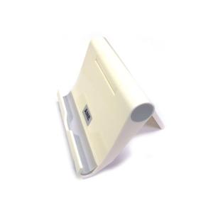 STAND-04 スマホ タブレット スタンド ホワイト [コンパクト折りたたみ収納][角度調整可能] スマートフォン タブレットPC