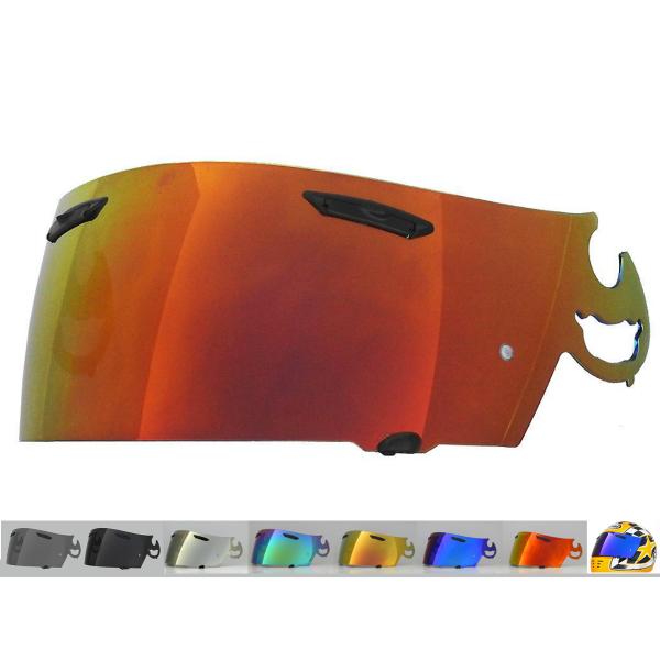 スーパーアドシスI シールド ピュアオレンジ ミラーシールド RXP 社外品 (アライ Arai ヘ...