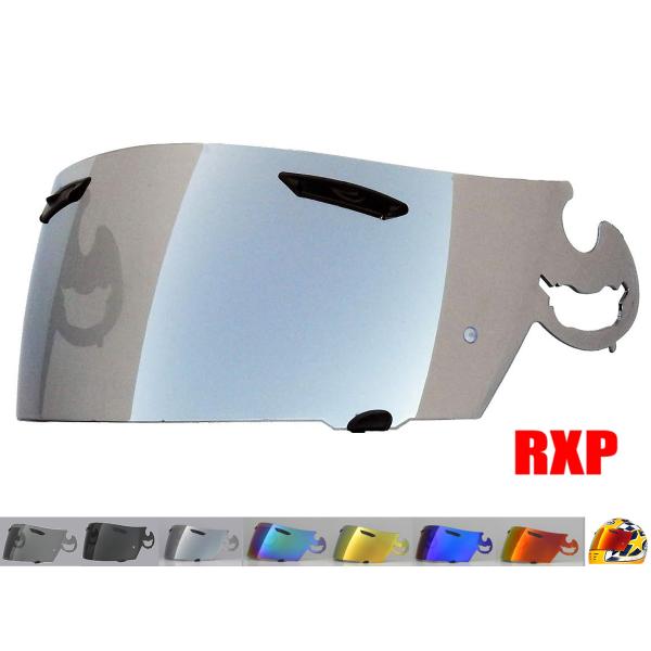 スーパーアドシスL シールド シルバー ミラーシールド RXP 社外品 ( アライ ヘルメット Ar...