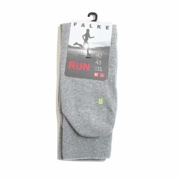 FALKE ファルケ ソックス 16605 RUN SOCKS MEN LIGHT GREY 42/...