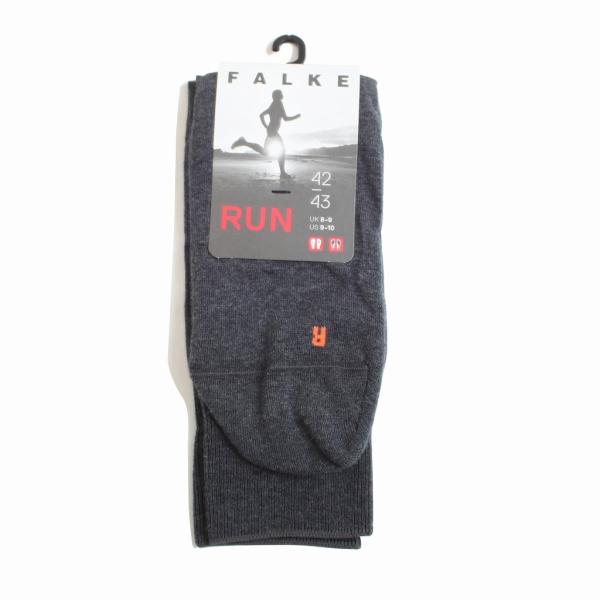 FALKE ファルケ ソックス 16605 RUN SOCKS MEN DARK GREY 42/4...