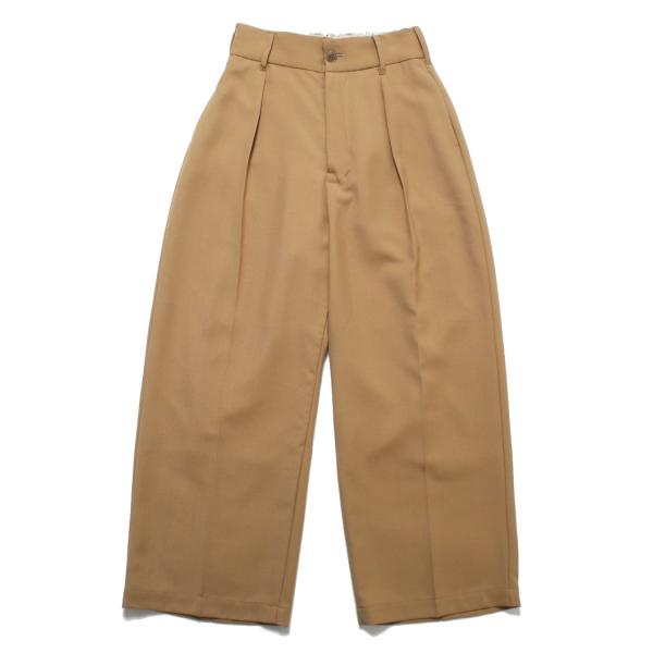 amne アンヌ NON MULESED GABARDINE whale's slacks ノンミュ...