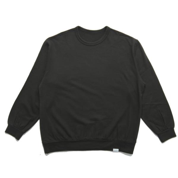 capertica カペルチカ スーパー140s ウォッシャブルウール スウェット トレーナー オリ...