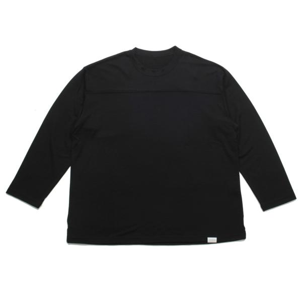 capertica カペルチカ Super140s ウール フットボール ロングTシャツ MIDNI...