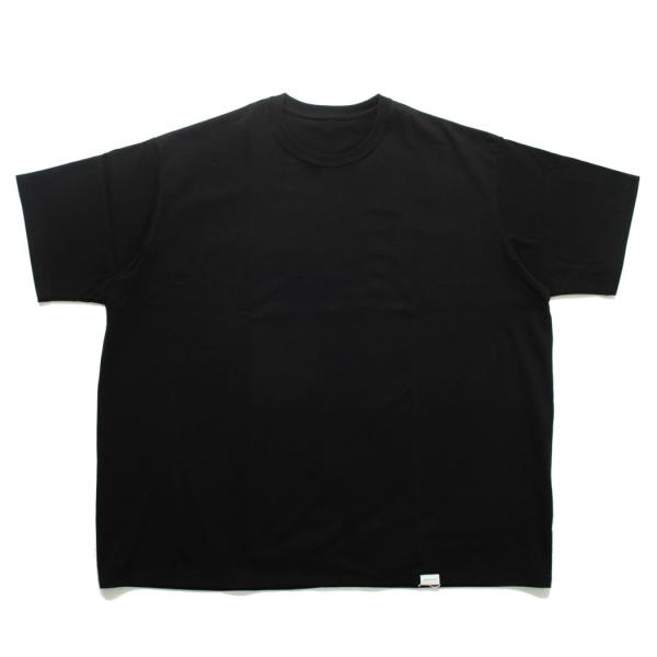 CAPERTICA カペルチカ Tシャツ スビンコットン ソフトツイスト ビッグT ブラック