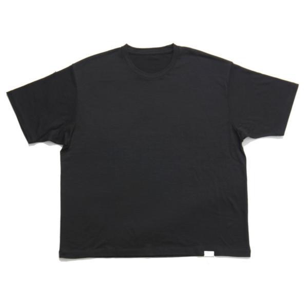 CAPERTICA カペルチカ ウールTシャツ Super140s ウオッシャブルウール ダークネス...