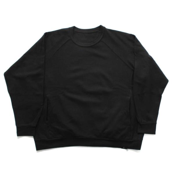 capertica カペルチカ スーパー140s ウォッシャブルウール ポケット付き スウェット ト...