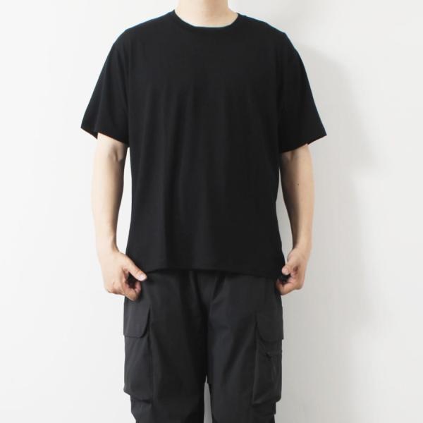 CAPERTICA カペルチカ ウールTシャツ Super140s ウオッシャブルウール MIDNI...