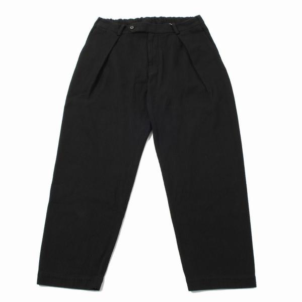 COLINA de passaros サシコ トラックパンツ Sashiko Tuck Slacks...