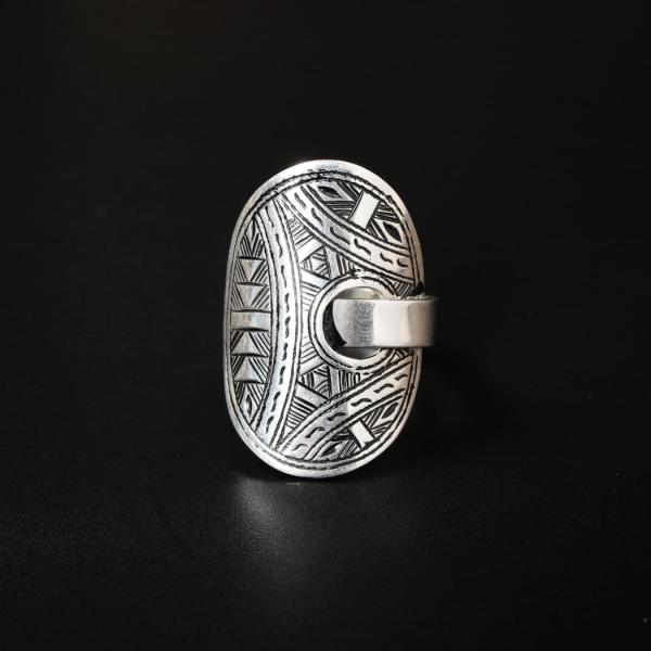 TOUAREG SILVER JEWELRY トゥアレグ シルバー ジュエリー シルバーリング OV...