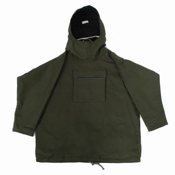 実物 新品 デッドストック ベルギー軍 90's ケミカル プロテクティブ スモックパーカ アノラッ...