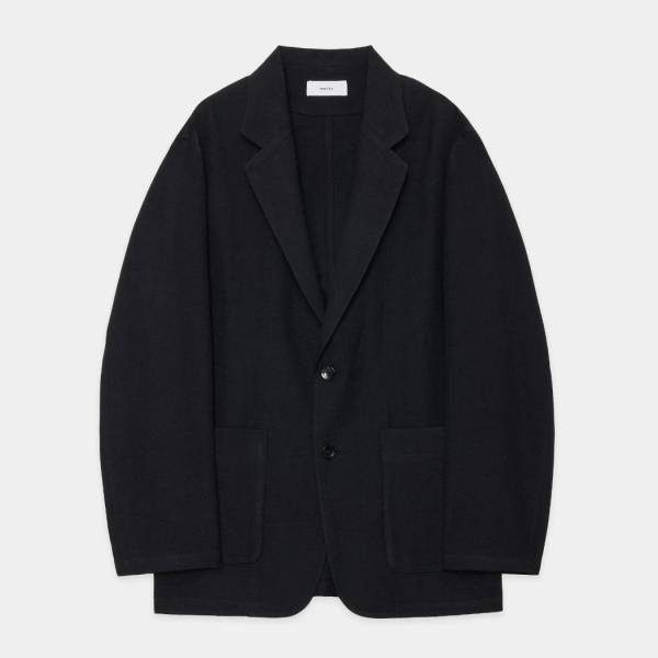 marka マーカ ウールサージ ワッシャータンブラー ストロールアラウンドジャケット ブラック