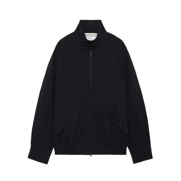 marka マーカ オーガニックコットン強撚チノ ドッグイヤージャケット ブラック