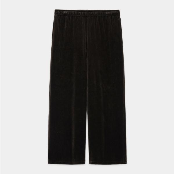 marka マーカ オーガニッコットンベロア トラックパンツ チャコール