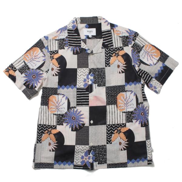 WAXLONDON ワックスロンドン ディドコット シャツ BOQ-BKM_DIDCOT GRID ...