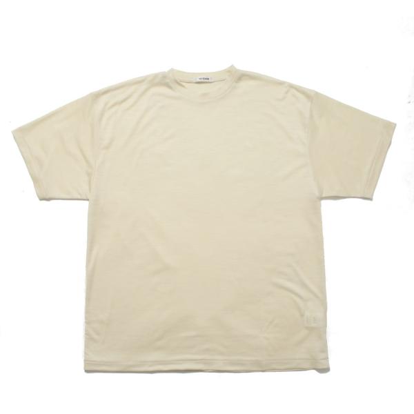 INTERIM インテリム エクストラ ファイン メリノ ウール ジャージー Tシャツ EXTRA ...