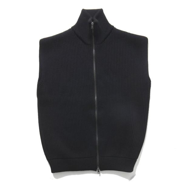 INTERIM インテリム ハイパービッグ ハンドフレーム ドライバーズ ジップ ニットベスト HY...