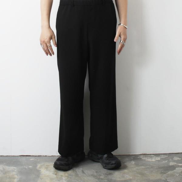 INTERIM インテリム ウール クレープ サブレ ベール デッドストック ファブリック ワイドド...