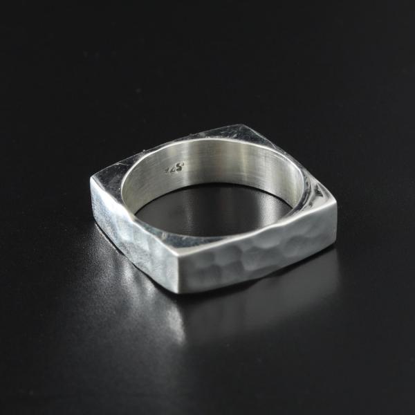 INTERIM インテリム タスコシルバー フラットバンピー リング TAXCO SILVER  F...