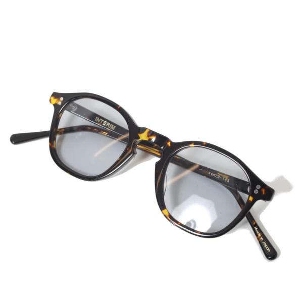 INTERIM インテリム フレーム フランス パリジャン スモーク グラス 眼鏡 ブラック PAR...