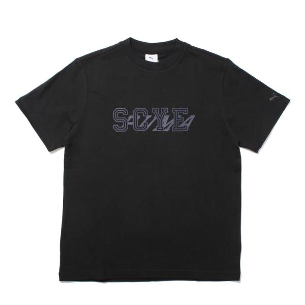 PUMA X SCYE プーマ × サイ コラボ 天竺 Tシャツ ユニセックス ブラック PUMA ...