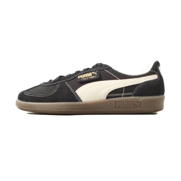 PUMA PALERMO プーマ パレルモ レザー スニーカー ヴィンテージ ブラック Black-...