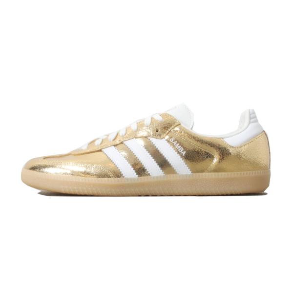 adidas SAMBA OG W ki5719 アディダス サンバ スニーカー ゴールドメタリック...