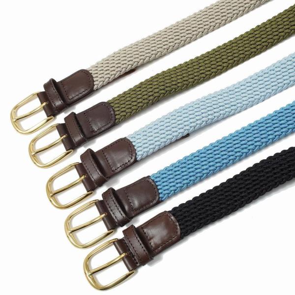 ROMA ローマ ベルト エラスティック メッシュ イギリス製