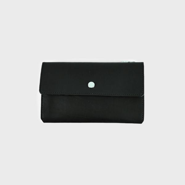 ファーデン FADEN レザーロングウォレット ブラック Leather Long Wallet「0...