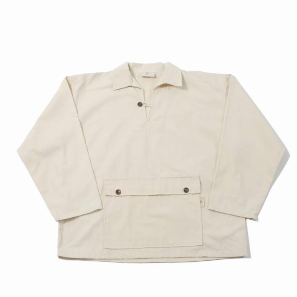 MONUMENT モニュメント フィッシャーマンズスモック SM07NM SMOCK オフホワイト