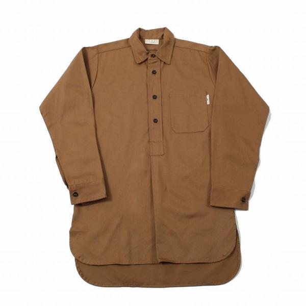 MONUMENT モニュメント グランパシャツ プルオーバー コットンドリル SM01KM SHIR...