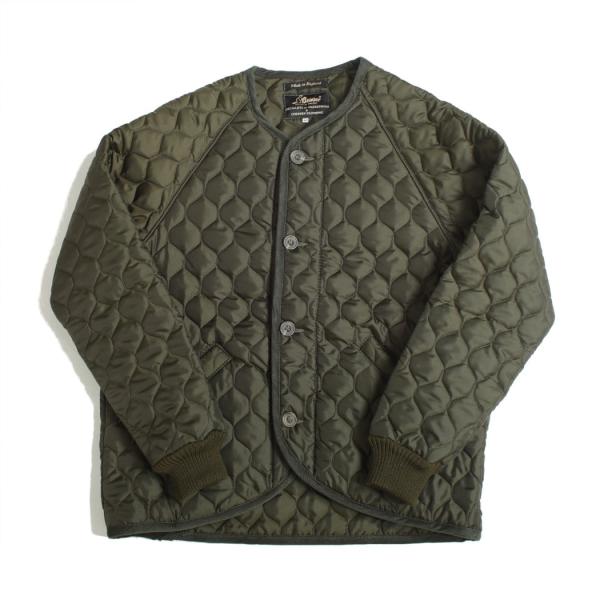 BEAVER OF BOLTON ビーバーオブボルトン キルティング ジャケット オリーブ