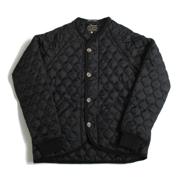 BEAVER OF BOLTON ビーバーオブボルトン キルティング ジャケット Black／ブラッ...