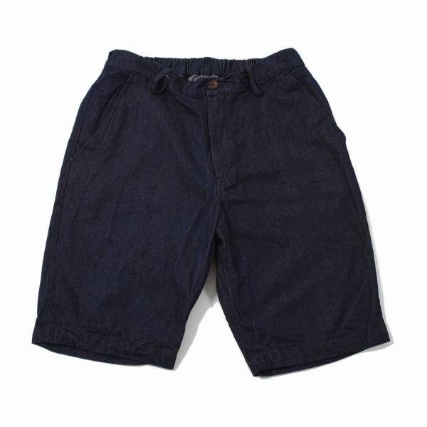 BEAVER OF BOLTON ビーバーオブボルトン 8オンスデニム ハーフパンツ ネイビー（In...