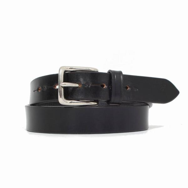 Hardy&amp;Cleverley ハーディーアンドクレヴァリー UKサドルレザーベルト イギリス製 ブ...