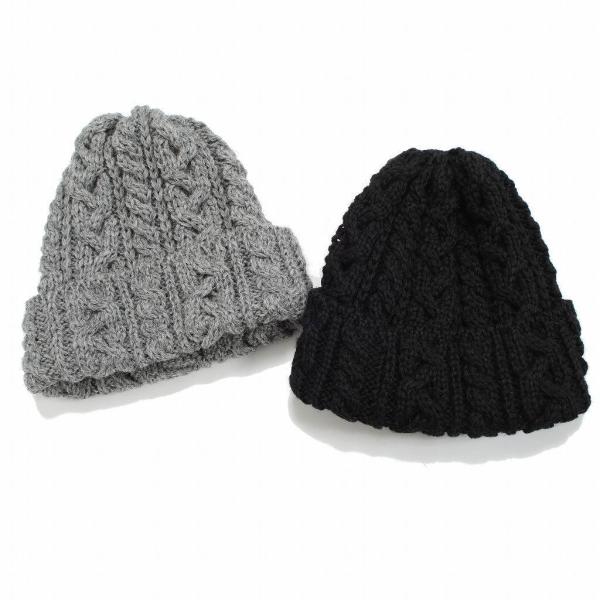 HIGHLAND2000 ハイランド2000 ボブキャップ ケーブル ブリティッシュウール フリーサ...