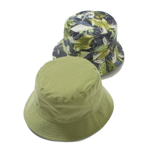 Failsworth フェイルスワース リバーシブル バケットハット apple グリーン＆ボタニカ...