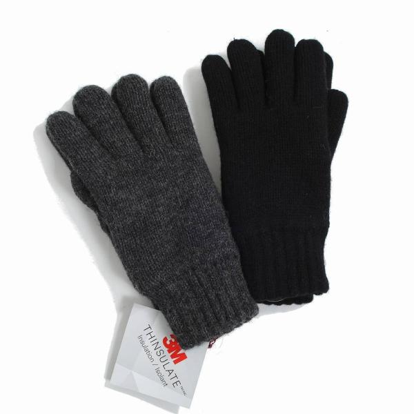 DENTS デンツ ニットグローブ3Ｍ シンサレート 高機能中綿 ウールナイロン